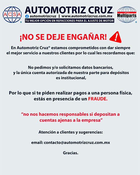 NO SE DEJE ENGAÑAR AGOSTO 2025